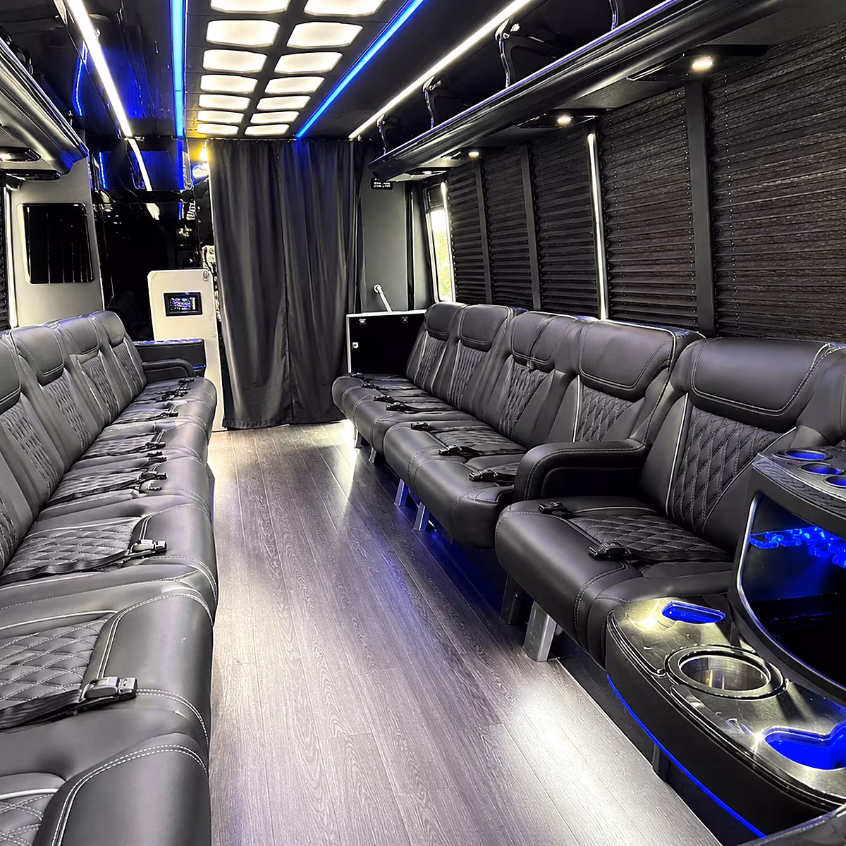 torrance party bus rentals inside